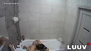 Luuv Tattooed Emily's Private Amateur Show on Video Call!