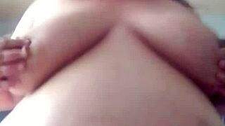 milf bathtub pussy play i suck stepson cock deep n ride him cum on boobs