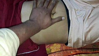 hot indian bhabhi's tight pussy slammed hard by massive cock missionary style