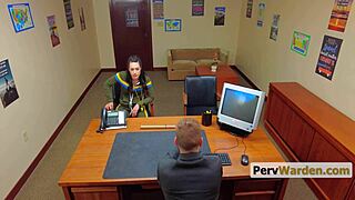 braided milf endures headmaster's pervy garage punishment for stepson