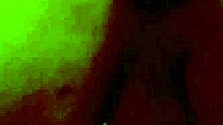 Huge Dildo Stretches Gaping Asshole in Shower