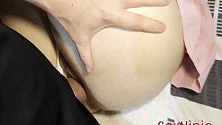 stepdaughter rides my monster cock after divorce in taboo pov squirting