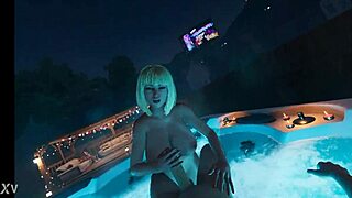 Brittney's huge natural tits bounce at cum-filled house party 😍💦