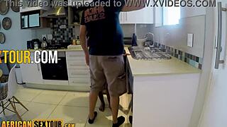 kinky african teen anastacia punished for bad service