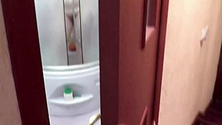 sexy mature frina showers big tits ass wet pussy roommate films close-up... bring towel!