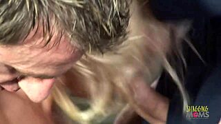 Blonde Milf Needs Two Cocks Sofa Satisfaction