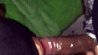 damn her ebony lips suck that nut out with best handcuff head game ever