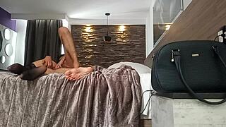 Tattooed Latina Teen Gets Fucked by Ex