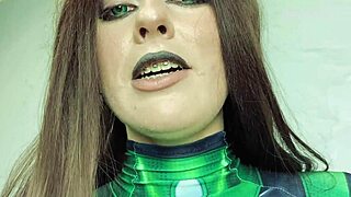 dominatrix shego catches you fucks your ass hard with strapon