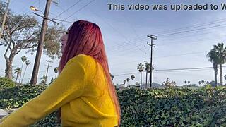 i love public outdoor smoking with long hair milf artemisia