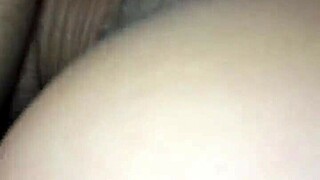 Wife's Tight Pussy Grinds Hard on Massive Cock Riding Intense