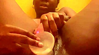 ebony solo ecstasy dirty talk wet pussy toys