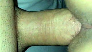 Wife's Tight Pussy Grinds Hard on Massive Cock Riding Intense