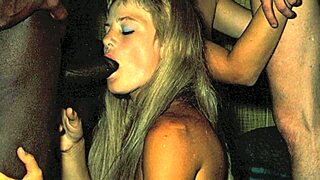 Vintage group orgy pits 20th vs 19th century hairy pussies