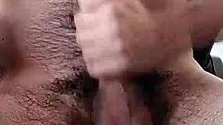 Latina Jerks Monster Cock Furiously Hard