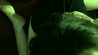 Love2Dou 70 horny brunette sucks fucks swallows massive cumload