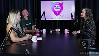 jujube's juicy ass compilation with bruna carlos, domination tease on sheer red?