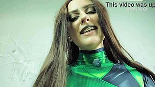 dominatrix shego catches you fucks your ass hard with strapon