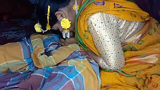 bangladeshi wife fucks husband doggystyle on wedding anniversary bed