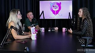 jujube's juicy ass compilation with bruna carlos, domination tease on sheer red?