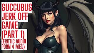 wanna play part 1 succubus asmr joi jerk game hfo?