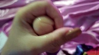 chubby andrea squirts huge from honeyplaybox machine on her fat pussy lips