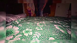 divorced mexican milf fucks young guy after drinks thinking light's lamp