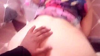 neighbor's huge ass wife squirts on my cock close