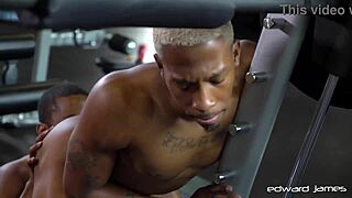 edwardjames debonair uh on knees worships mr ceo's huge cock...