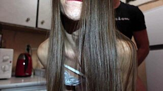 he pumps two hot cum loads straight into my greedy mouth 4k