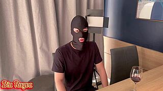 Second raffle winner fucks brazilian cuckold wife's tight pussy happily