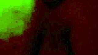 Huge Dildo Stretches Gaping Asshole in Shower