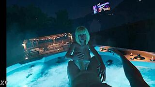 Brittney's huge natural tits bounce at cum-filled house party 😍💦