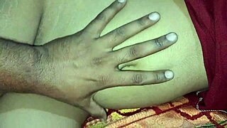 hot indian bhabhi's tight pussy slammed hard by massive cock missionary style