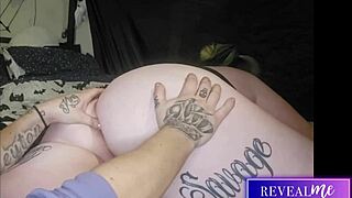 Revealme Curvy BBW Plunges Huge Anal Toys and Vibrator in Fat Ass