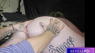 Revealme Curvy BBW Plunges Huge Anal Toys and Vibrator in Fat Ass