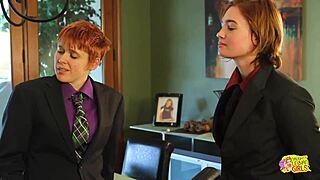 Three Lesbians Share Bed For Big Clit Licking And Pussy Fuck Fest