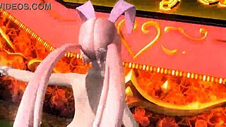 oh god megurine luka's big tits in bunny nude... wow!!