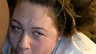 bamvisions young slut slurps big black cock for sloppy facial cumshot