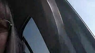 amateur housewife flashes tits going down public road