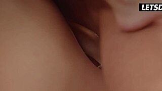 Freya Mayer gets sensual with her lover riding cock on Valentine's