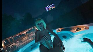 Brittney's huge natural tits bounce at cum-filled house party 😍💦