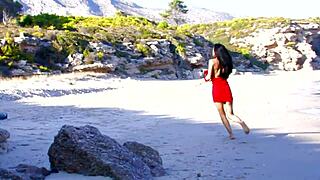 Lorena Sanchez Spreads Shaved Anus Wide for Interracial Ass-to-Mouth Facial