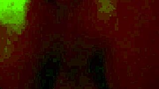 Huge Dildo Stretches Gaping Asshole in Shower