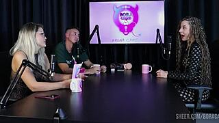 jujube's juicy ass compilation with bruna carlos, domination tease on sheer red?