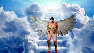 Granny Carmen Angel Dildo Missionary Creampie Fuck