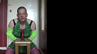 Shy guy rides dildo deepthroats it begs for real cock ass to mouth