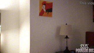 man of house seduces petite latina milf with creampie in taboo erotic play sub español
