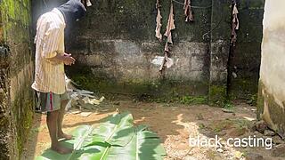 Was my landlord's petite teen daughter horny enough for backyard bbc riding date?