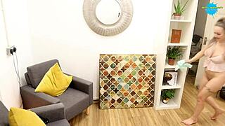 classy milf reveals squirting secrets backstage with toys